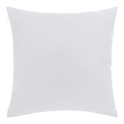 Poszewka dekoracyjna 40x40 biała, gładka