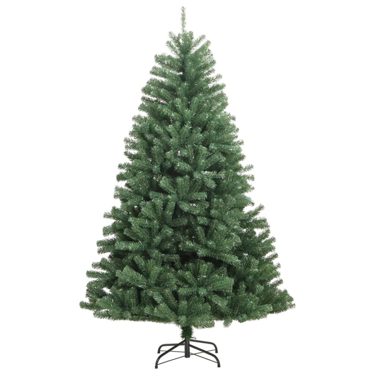 vidaXL Sztuczna choinka zawiasowa ze stojakiem, zielona, 150 cm