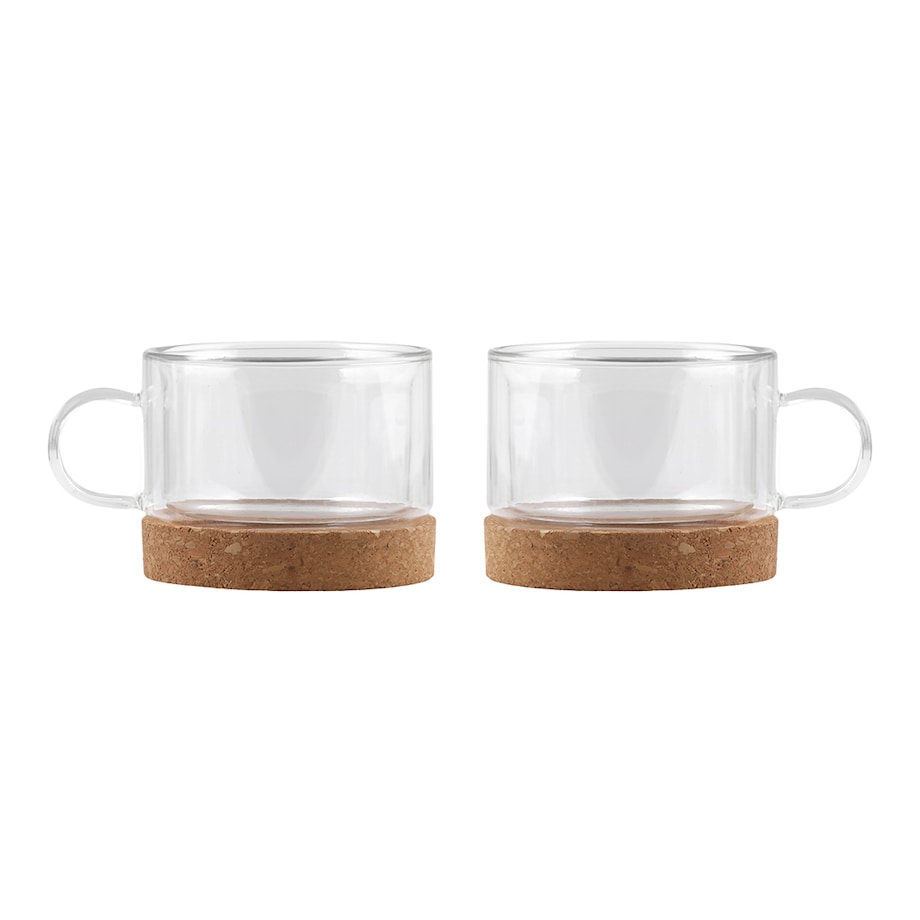Komplet 2 szklanek z podwójną ścianką 220 ml Vilagio 29323