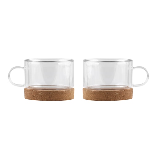 Komplet 2 szklanek z podwójną ścianką 220 ml Vilagio 29323