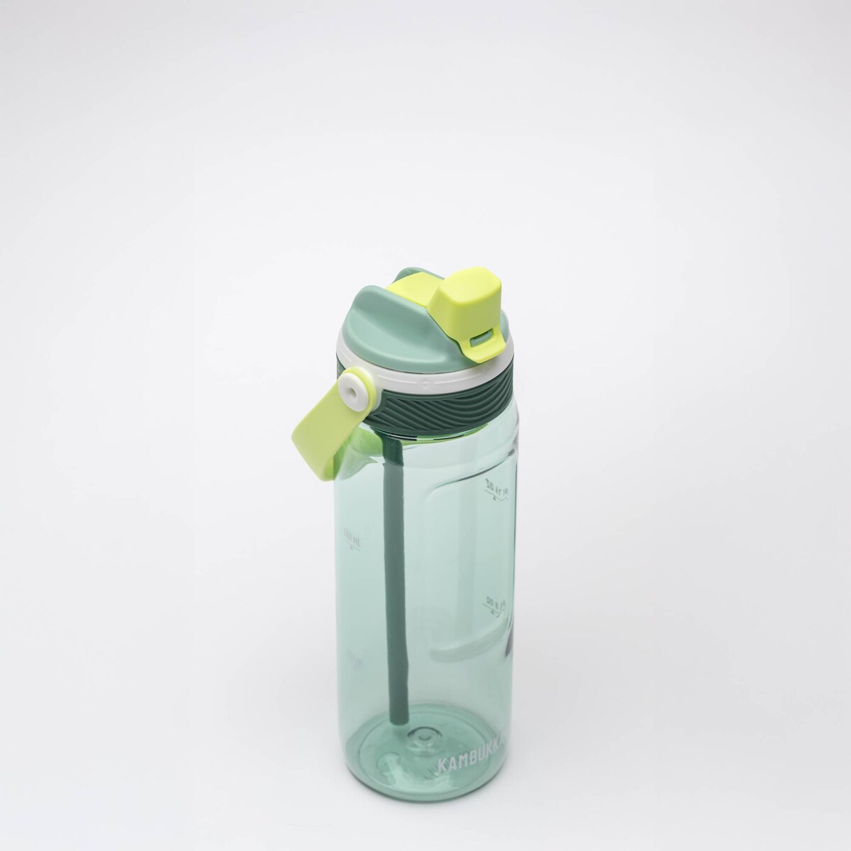 Butelka ze słomką z tritanu bidon sportowy na wodę Dupla 750ml - Pine Forest