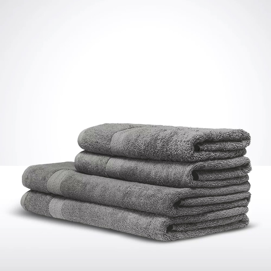 Ręcznik 50x100 cm bawełniany FORUM 550 g/m2 stalowy