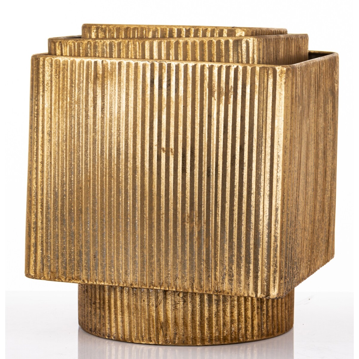 Osłonka - komplet 3 szt. metal złoty