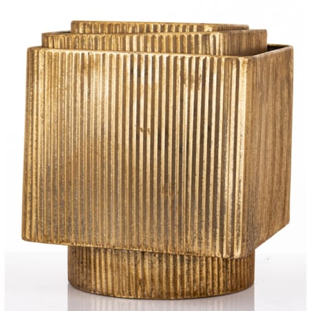 Osłonka - komplet 3 szt. metal złoty