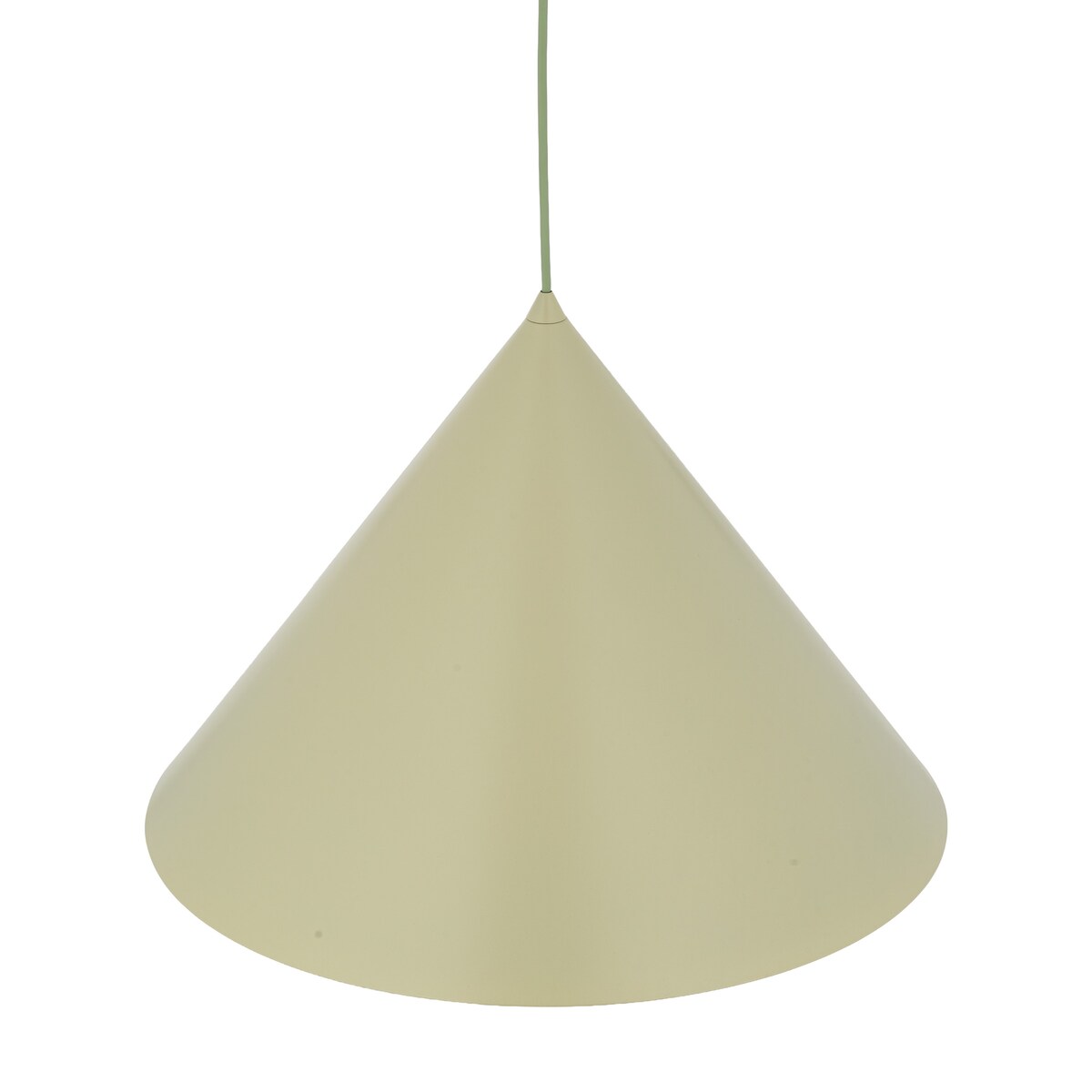 Lampa wisząca TK Lighting CONO XL PISTACIO pistacjowa 50 cm E27 loft nowoczesna do salonu i jadalni