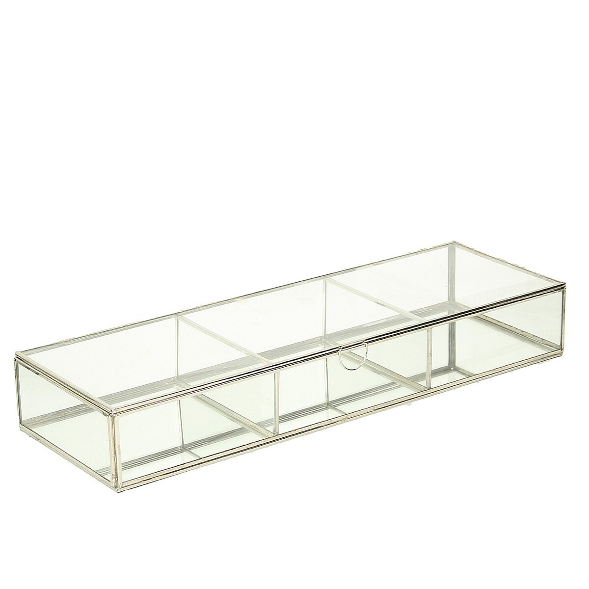 Szklana szkatułka Alessia 50x17x7,5cm, 50 x 17 x 7,5 cm