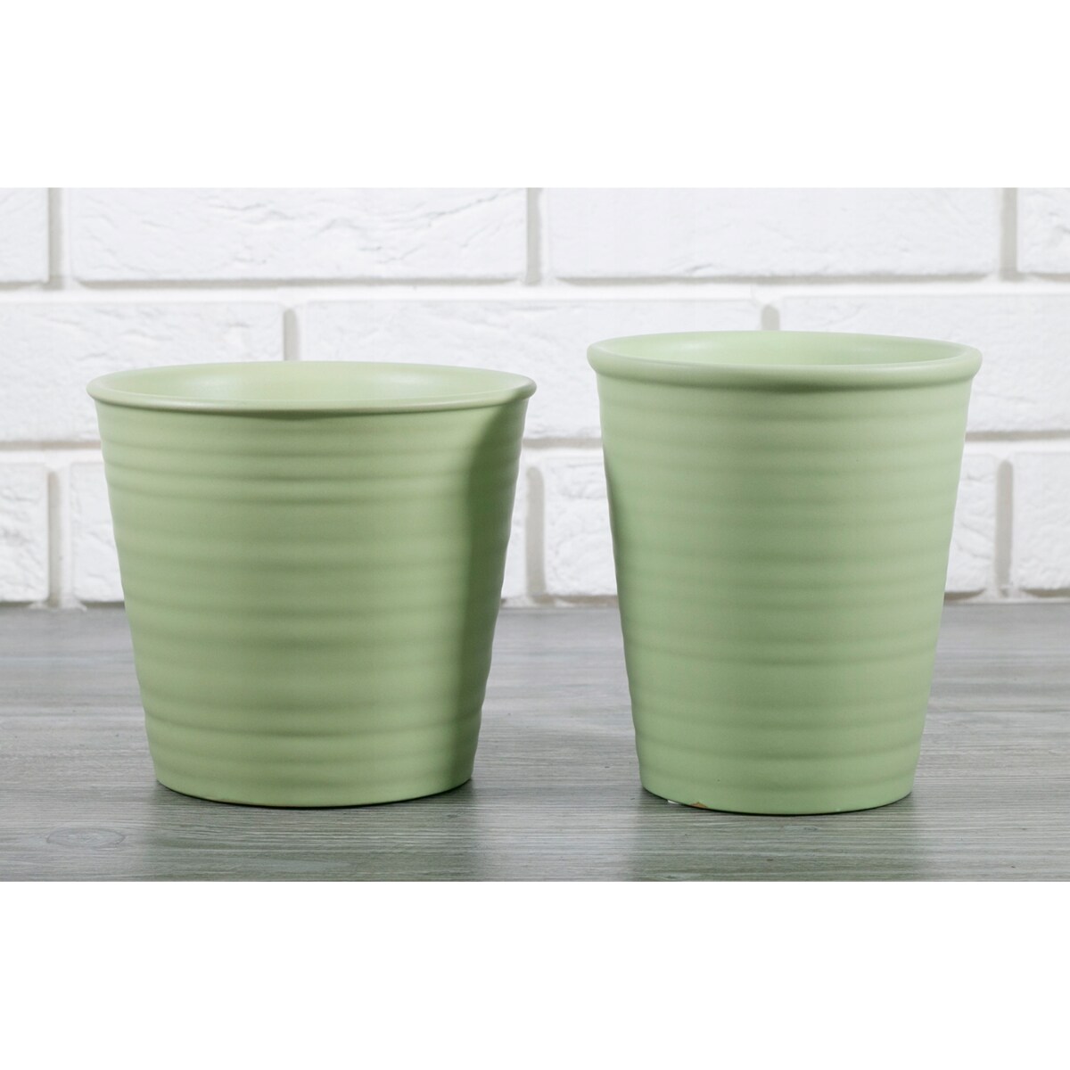 DONICA SPRING zielona, ceramiczna śr. 16cm