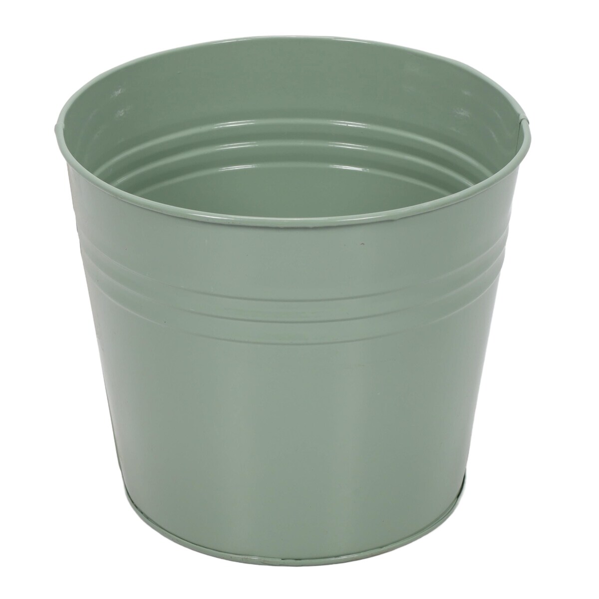 Cynkowa osłonka na doniczkę, 17 x 15 cm