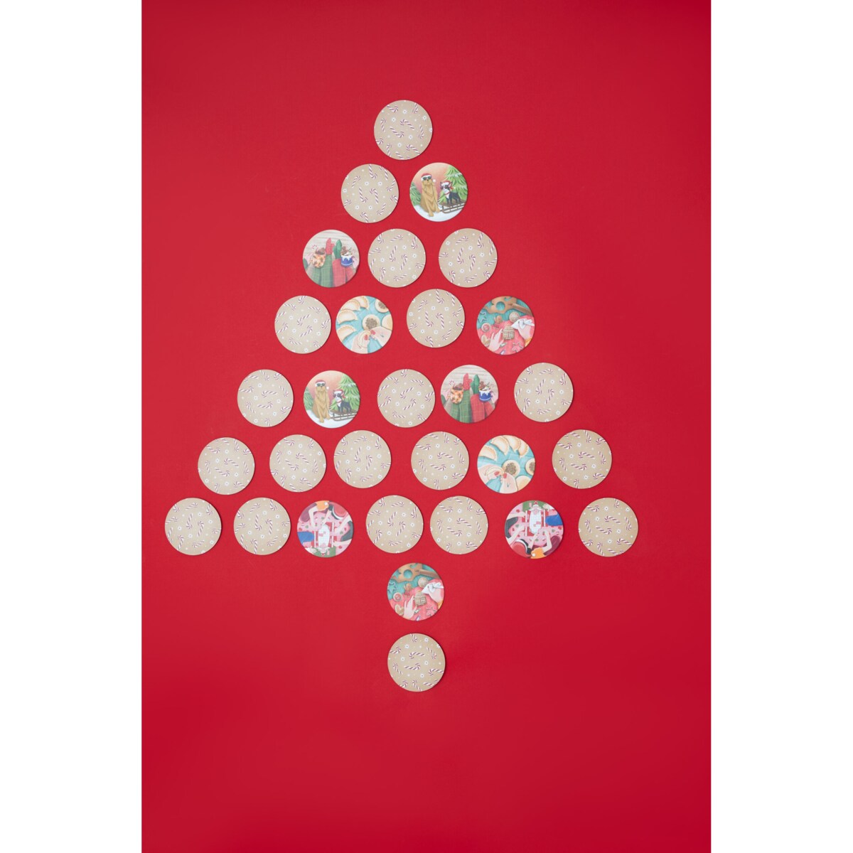 Karty MunoMemory "Christmas Edition" by Julia Kraska w ozdobnej tubie