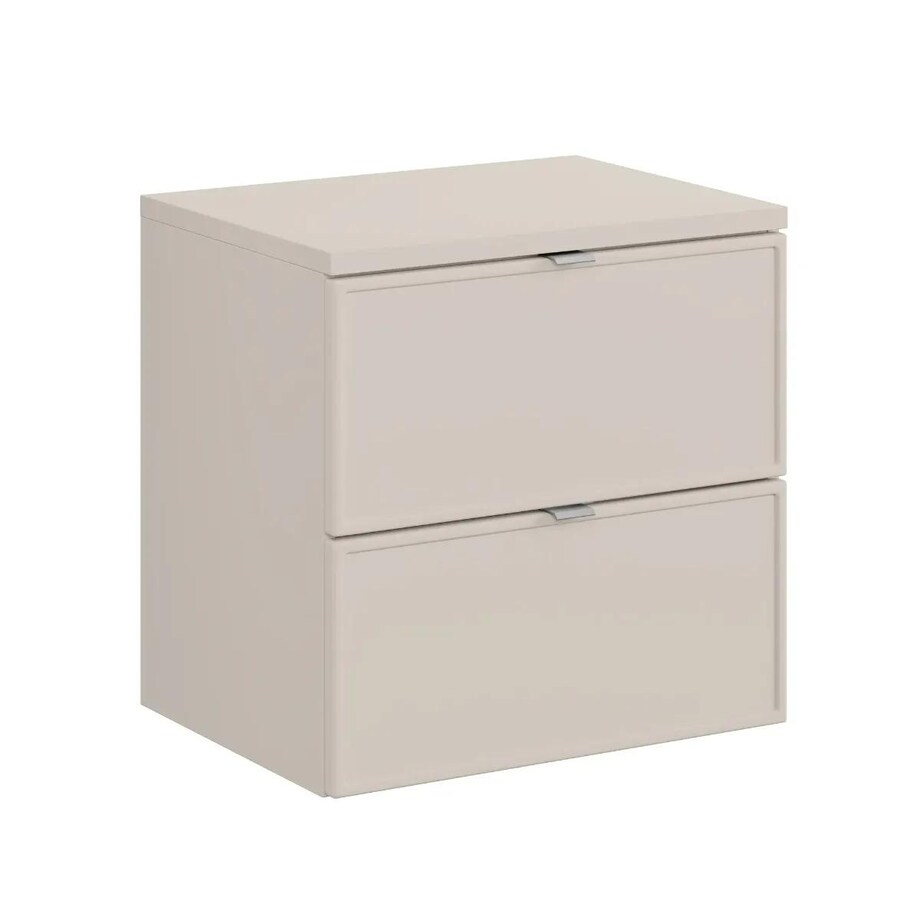 Szafka pod umywalkę nablatową BELLA CASHMERE 82-60-2S z blatem 60 cm kaszmir