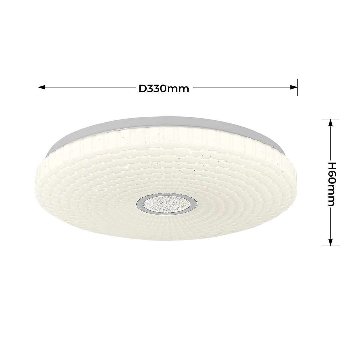 Plafon Light Prestige Solaro biały LED 4000K 1 szt.