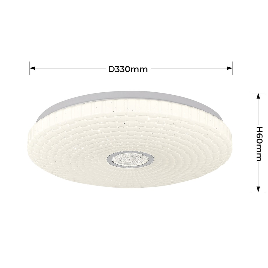Plafon Light Prestige Solaro biały LED 4000K 1 szt.