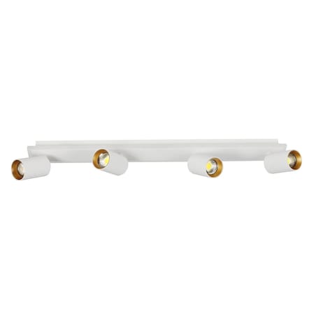 Podłużna lampa sufitowa Parma LP-0612/4C WH Light Prestige LED 50W 3000-6000K biała