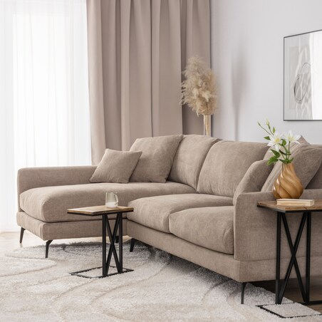 Sofa Odense beige, 290x95x90 cm
