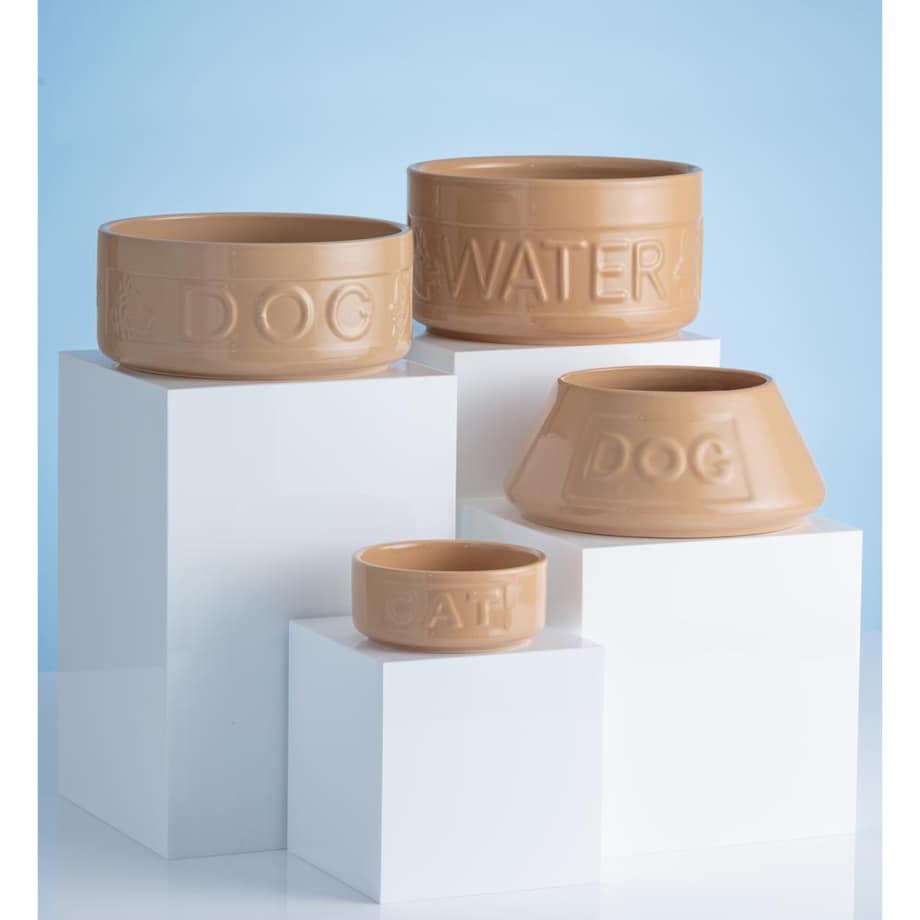 Miska dla kota beżowa PetWare, 13 cm, Mason Cash