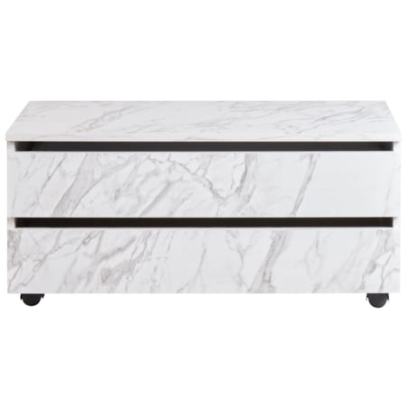 Szafka łazienkowa TERESINA 80 cm Biały marmur