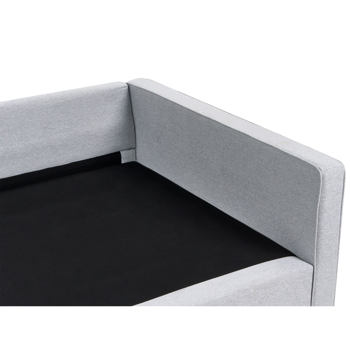 Sofa 3-osobowa szara VINSTRA