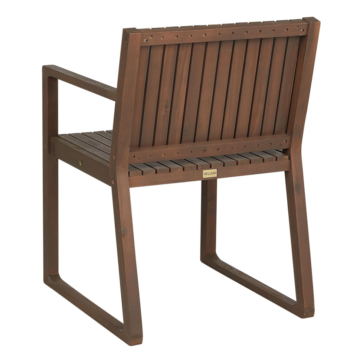 Krzesło ogrodowe Zestaw 8 Drewno Złamana biel SASSARI