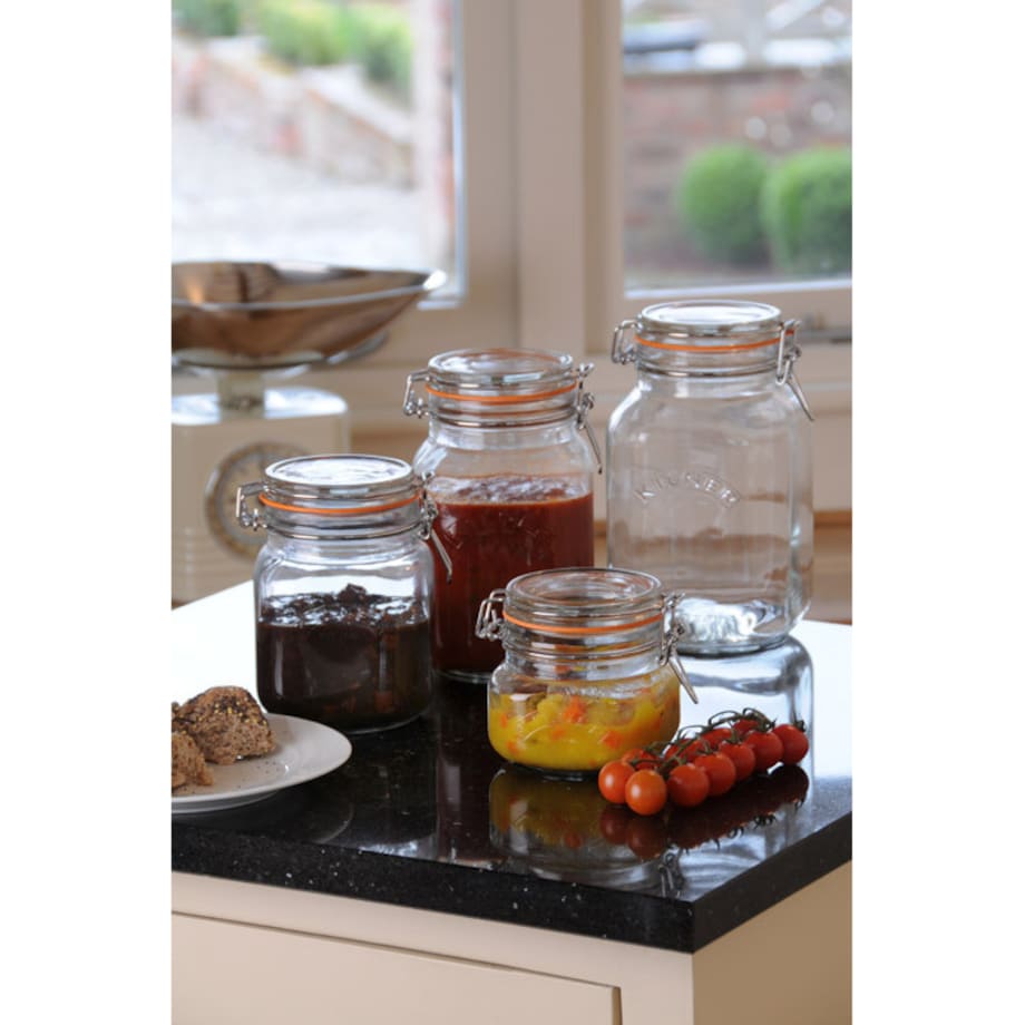 Słoik kwadratowy, 1500 ml, Kilner