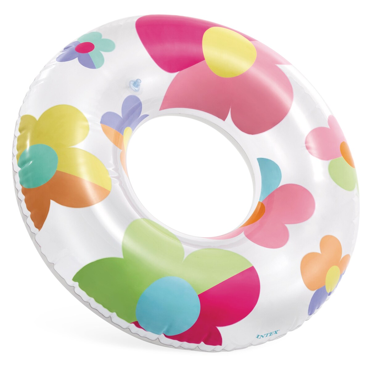 Koło dmuchane plażowe do pływania kwiatki 81 cm Intex 59259-02