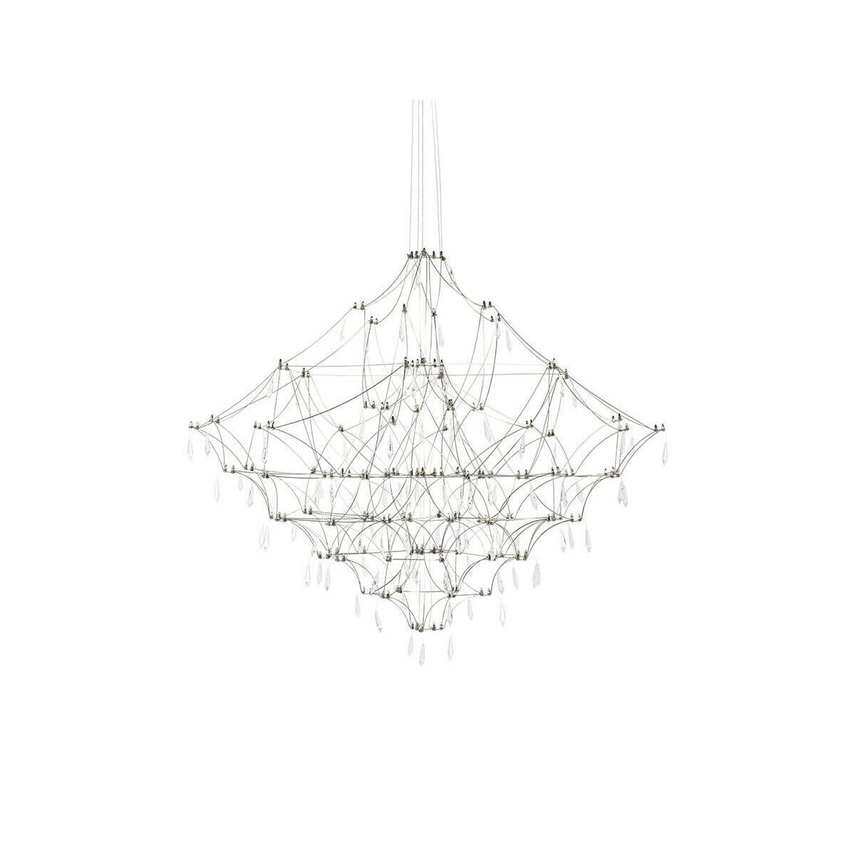 Wisząca lampa glamour MSE1501100125 Constelation LED 33W stal szczotkowana