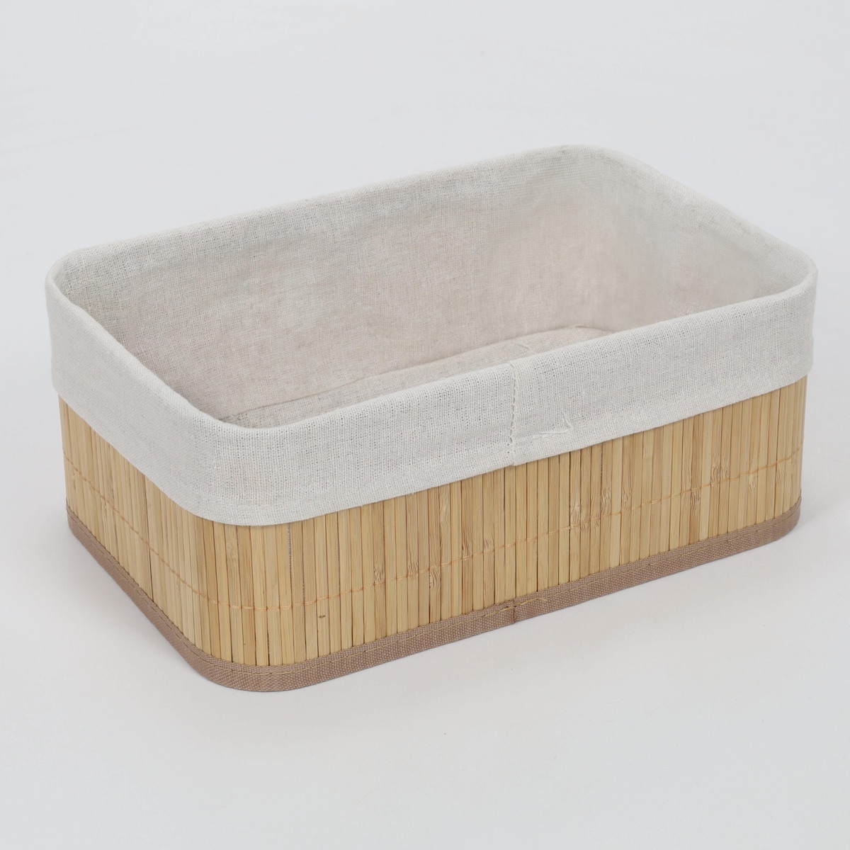 Zestaw bambusowych koszyków do przechowywania VINNO