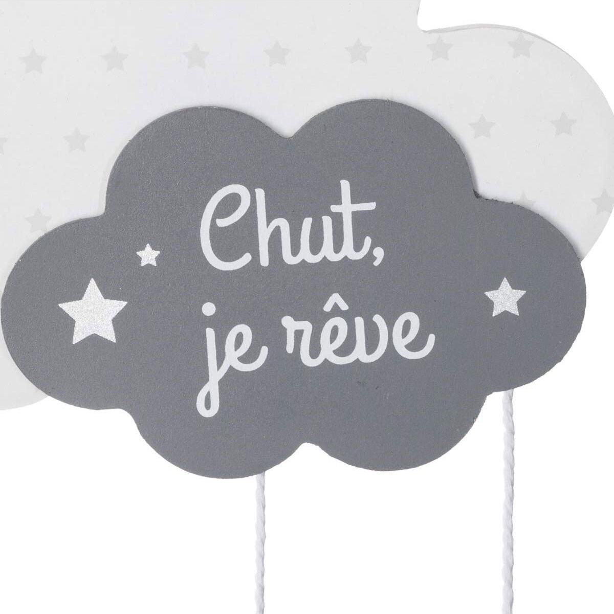 Ozdoba do dziecięcego pokoju, wisząca dekoracja dla dzieci, chmurka