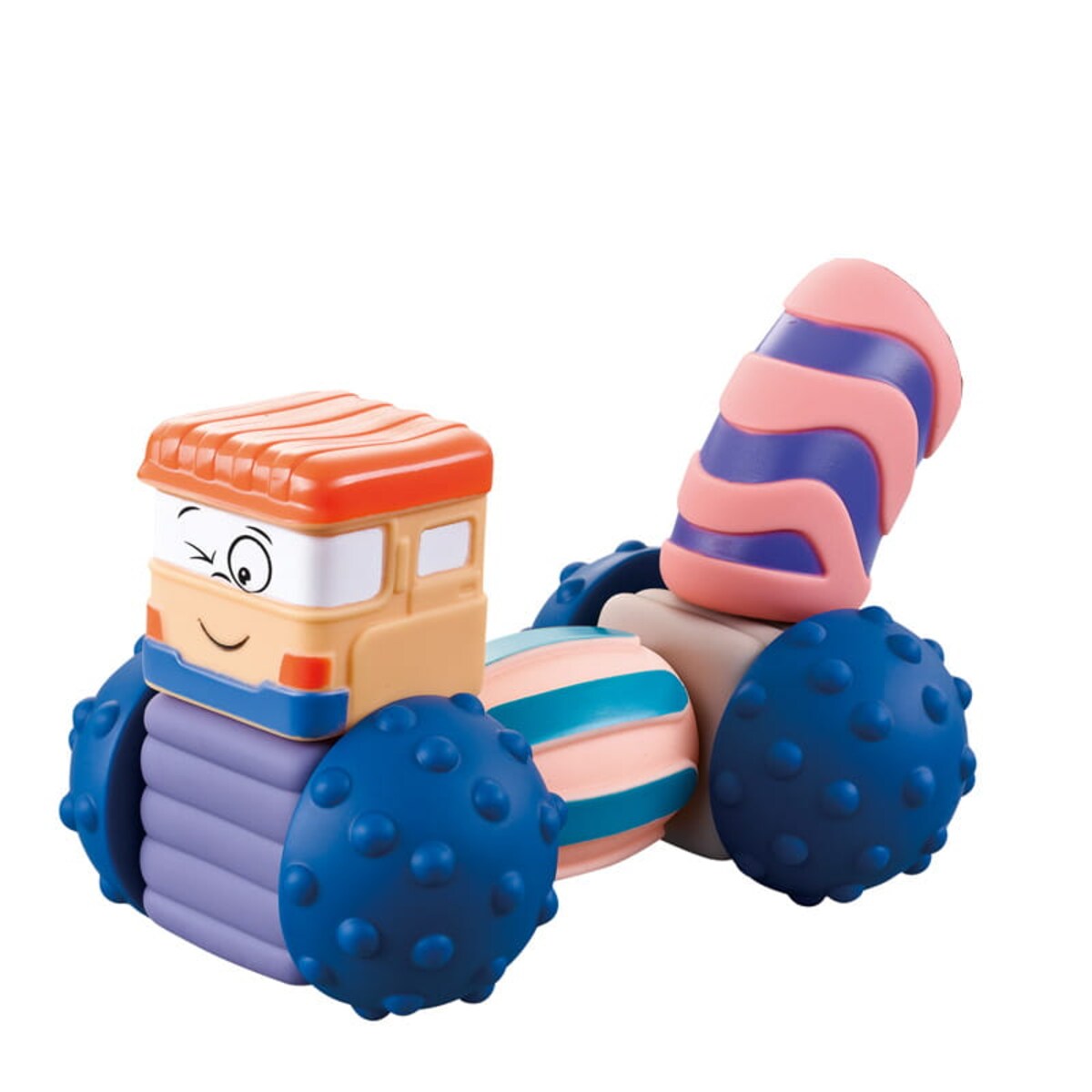 Robociki z Księżyca - miękkie klocki sensoryczne 12 elementów