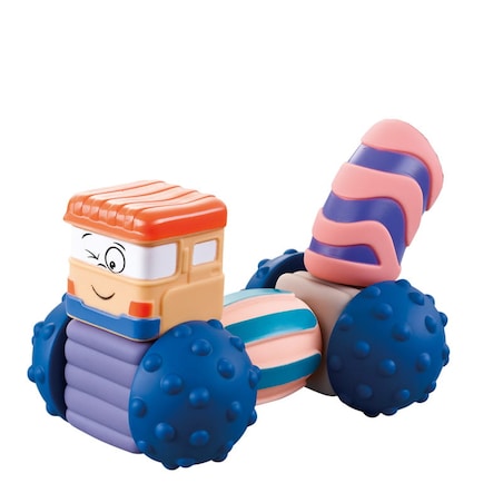 Robociki z Księżyca - miękkie klocki sensoryczne 12 elementów