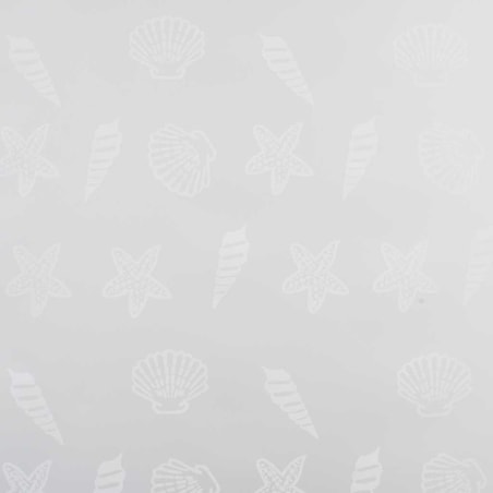 vidaXL Roleta prysznicowa 140 x 240 cm, wzór w rozgwiazdy