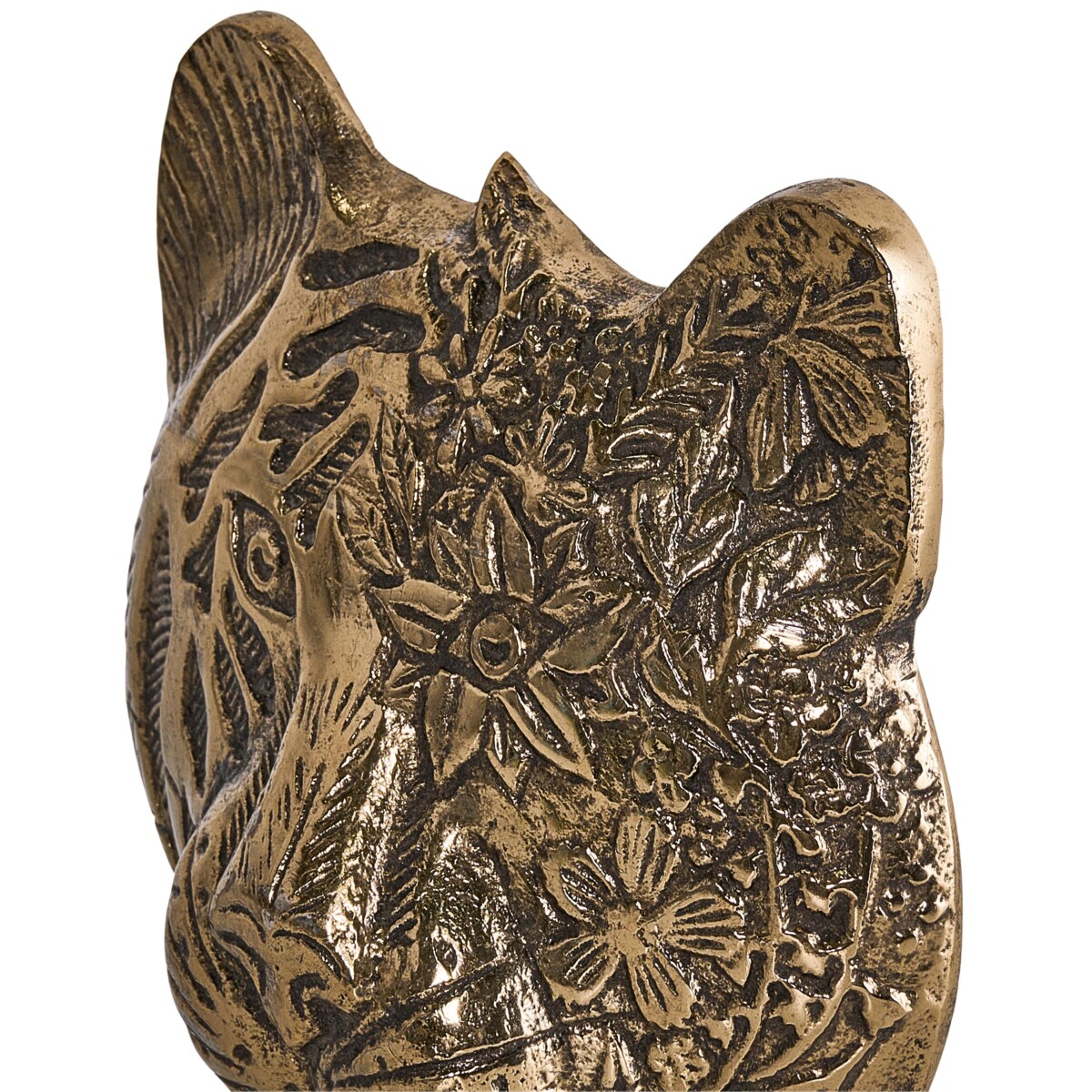 Figurka dekoracyjna Tygrys BROVA Metal Złoty