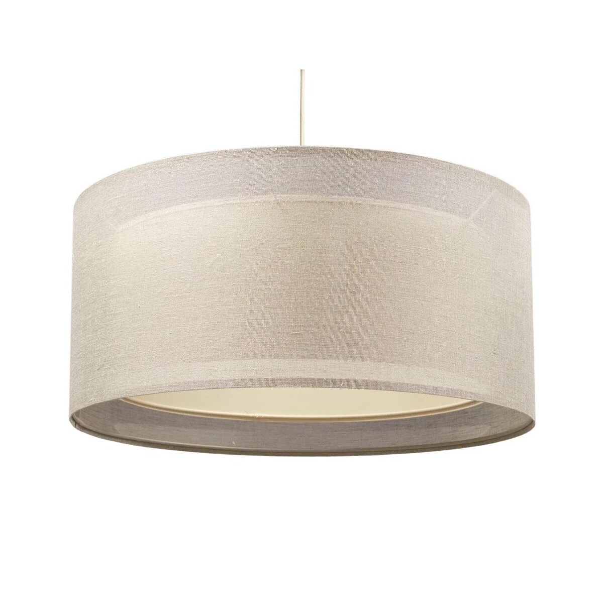 Lampa wisząca DUO LEN LIGHT 50 beżowa