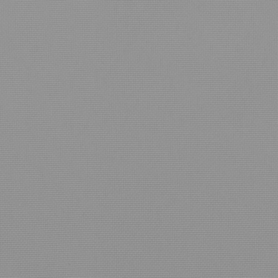 vidaXL Poduszka na ławkę ogrodową, szara, 200x50x7 cm, tkanina