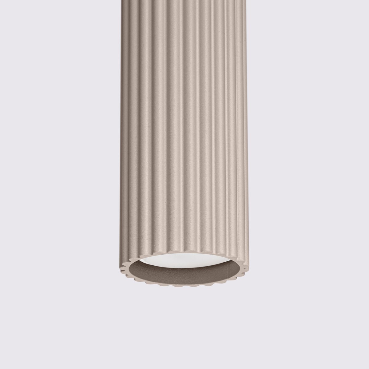 Lampa wisząca KARBON 1 taupe