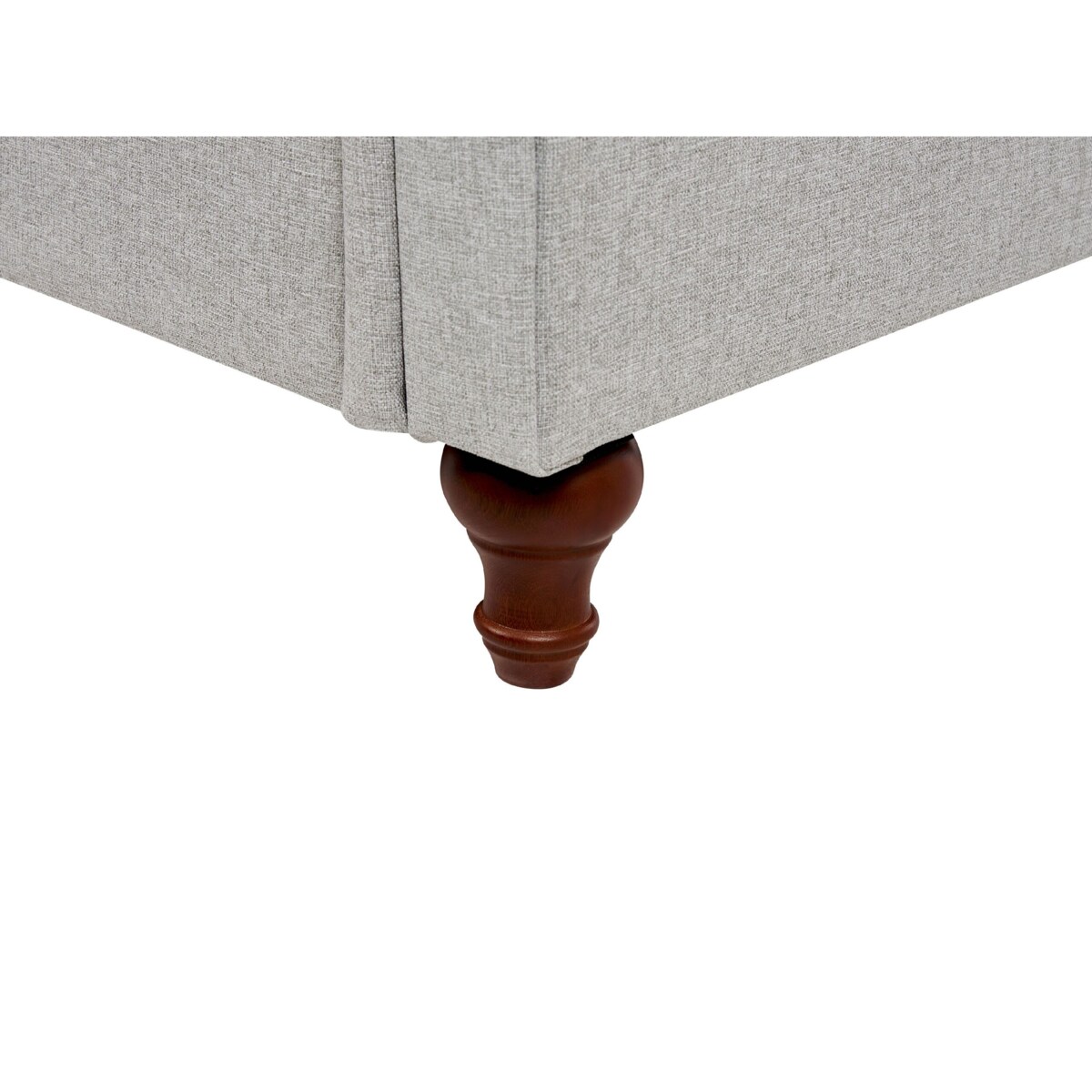 Sofa 2-osobowa jasnoszara GINNERUP