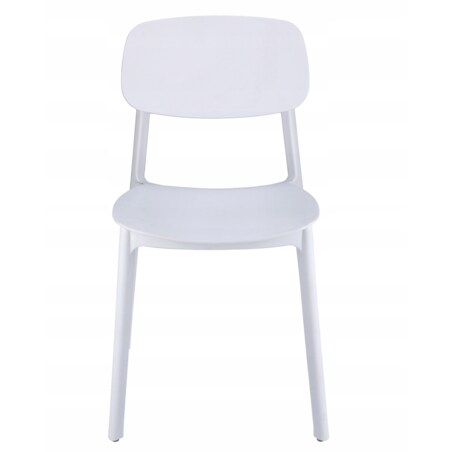 4 X Krzesło Do Jadalni Kuchni Stołu Zestaw Komplet Lara Białe