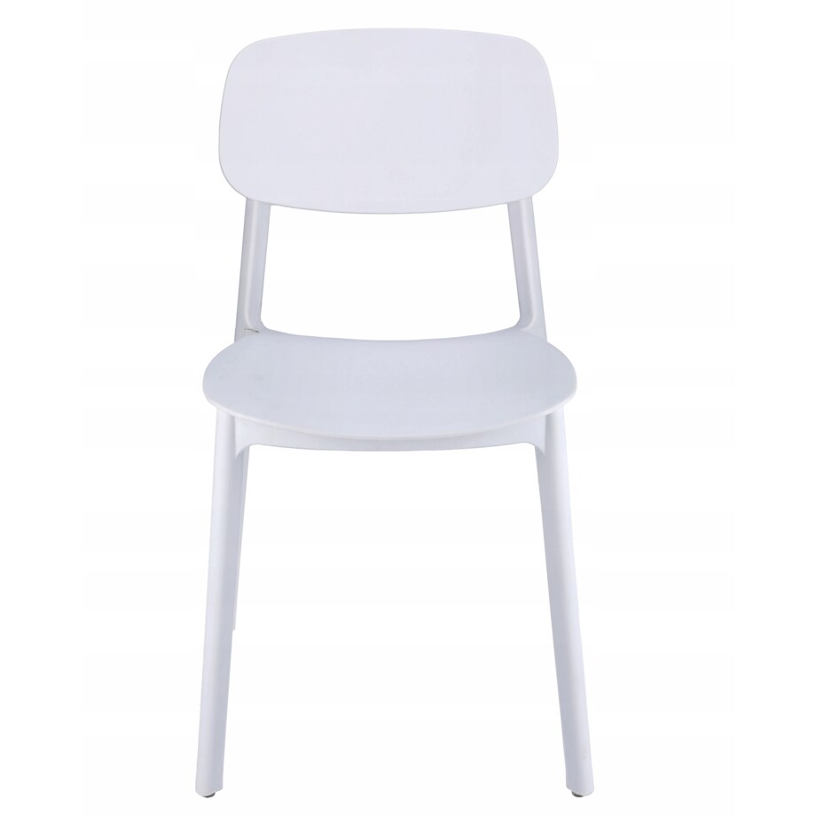 4 X Krzesło Do Jadalni Kuchni Stołu Zestaw Komplet Lara Białe