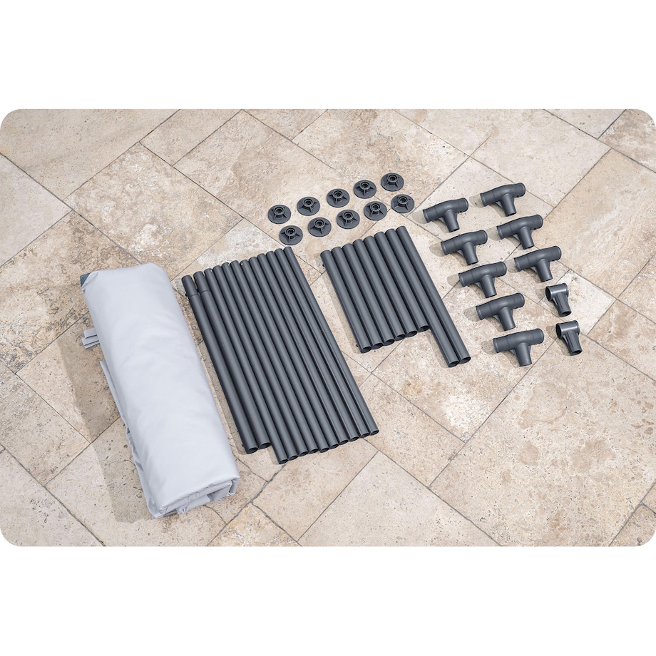 Beczka do morsowania Bestway 431l wanna lodowa przenośna + pompa filtrująca