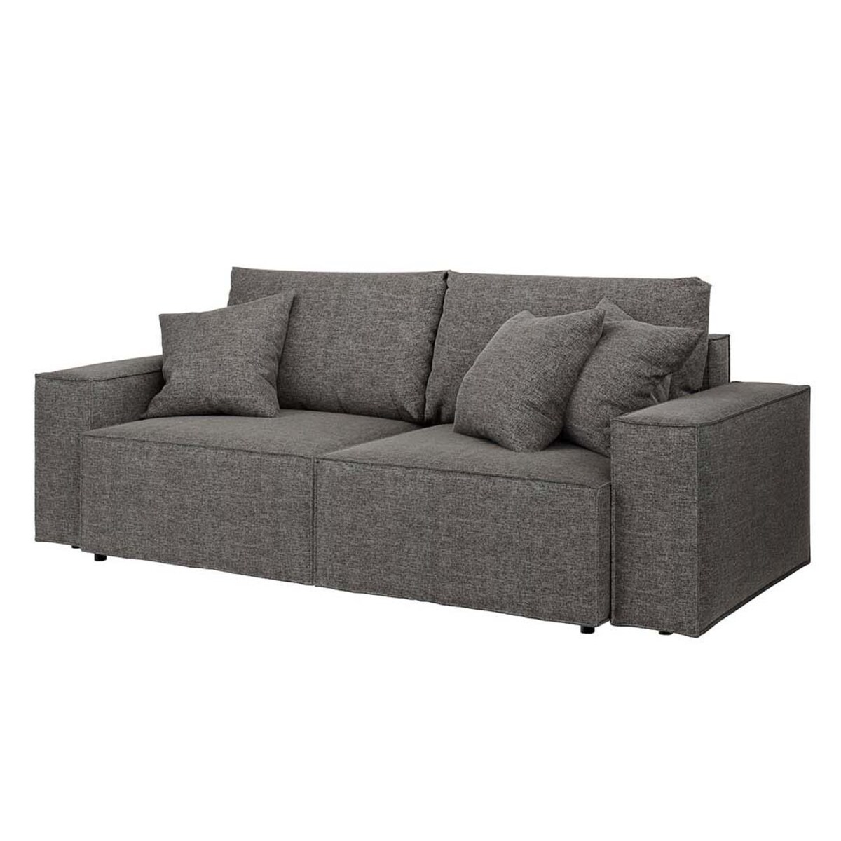 Melow 3-osobowa rozkładana sofa - szara