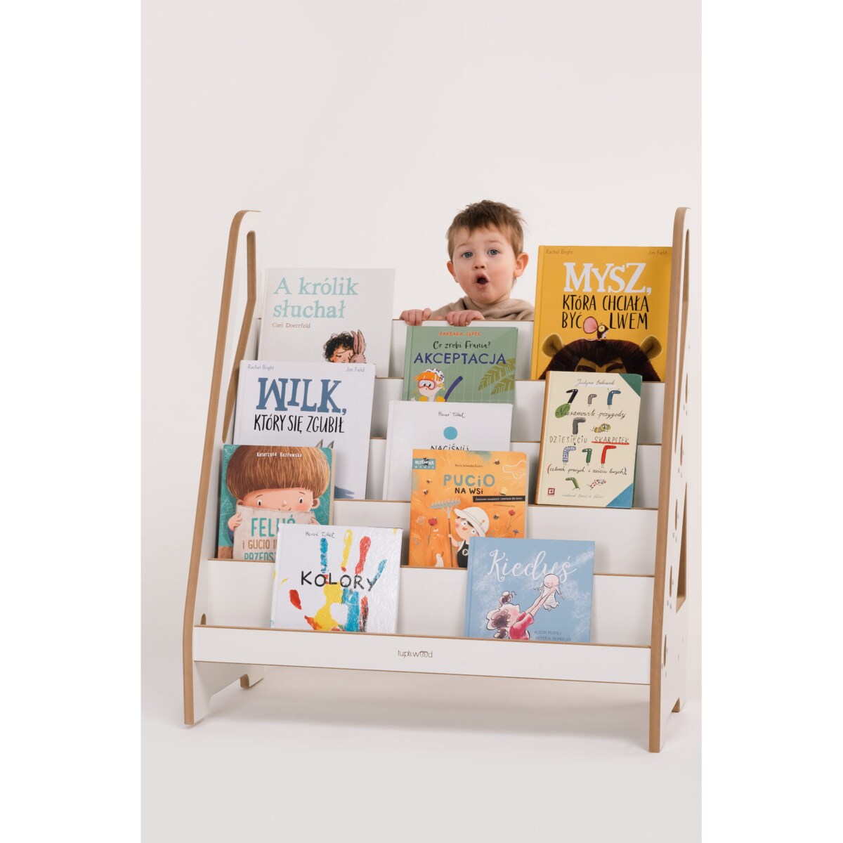 MAXI biblioteczka montessori