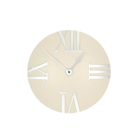 Zegar Retro cream, 35cm