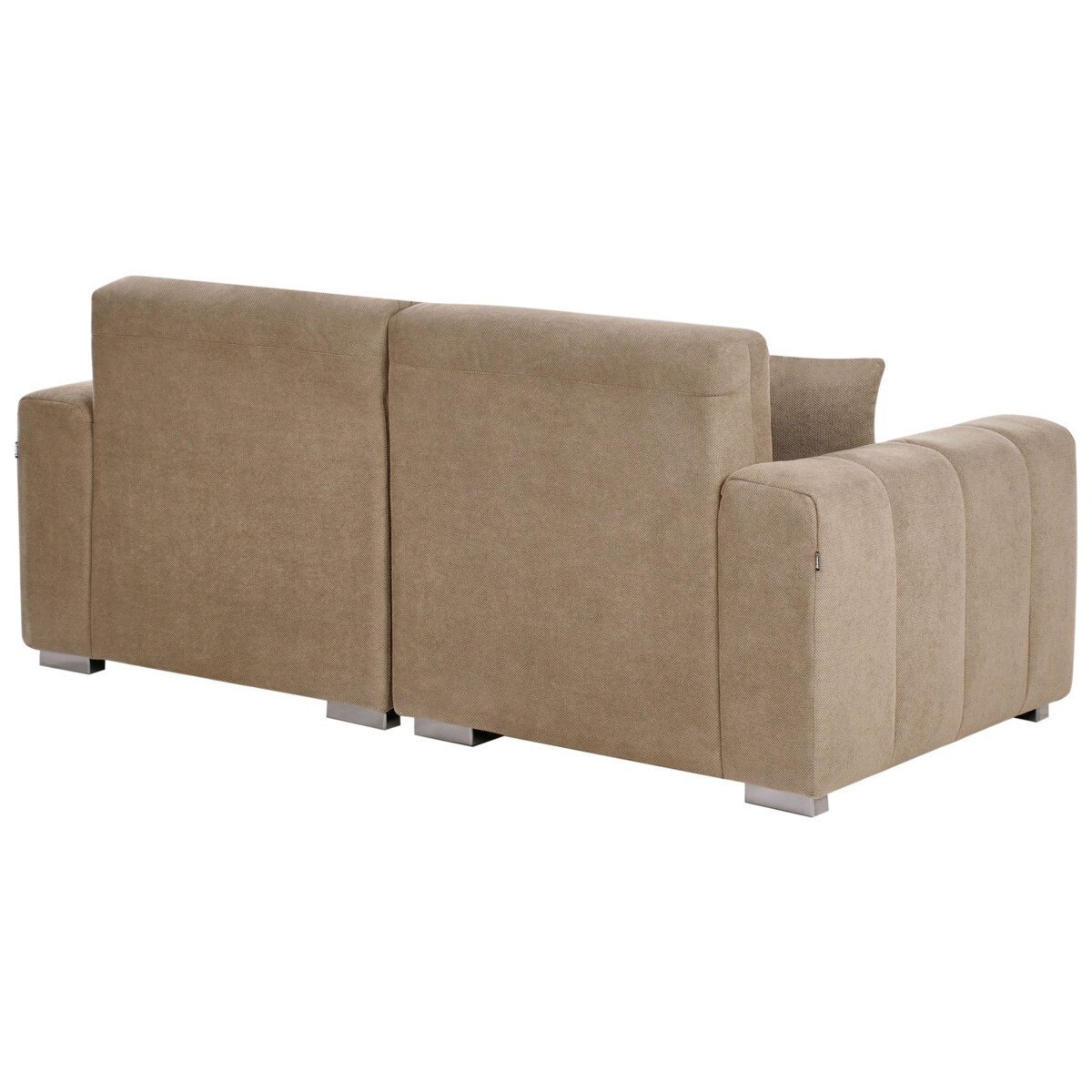 Sofa 3-osobowa jasnobrązowa FAUSKAN