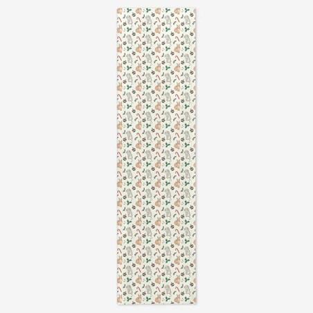 Bieżnik świąteczny - Akwarelowe króliczki świąteczne - 35x130