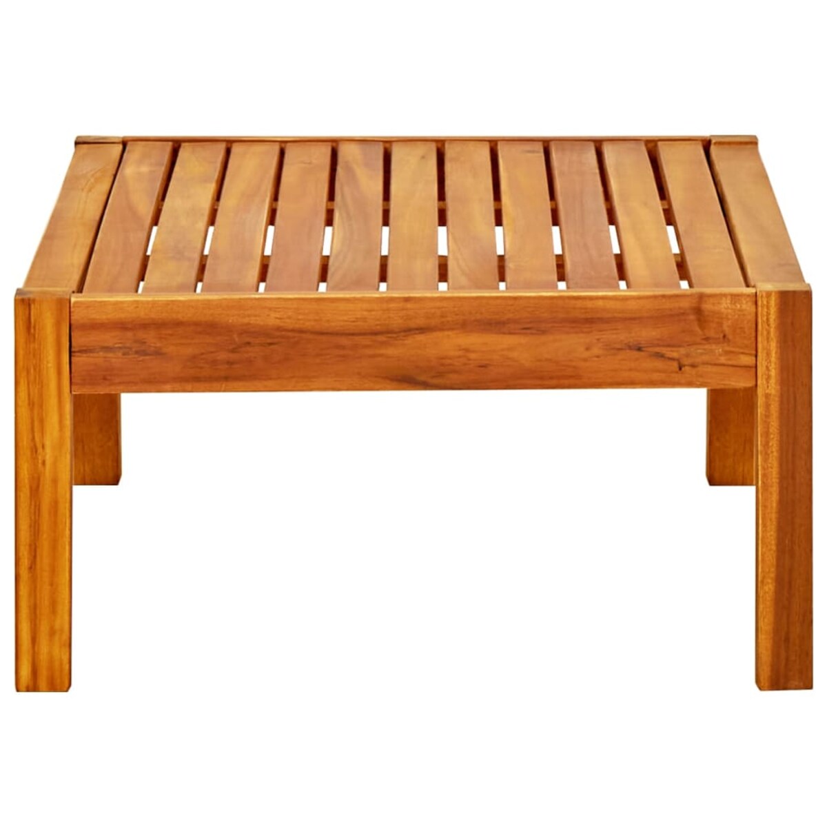 vidaXL Stolik ogrodowy, 85x57x29 cm, lite drewno akacjowe