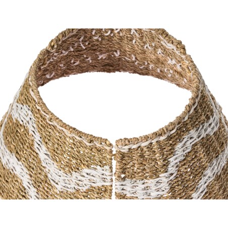 Osłonka pod choinkę HIVER Trawa morska Naturalny 51 cm