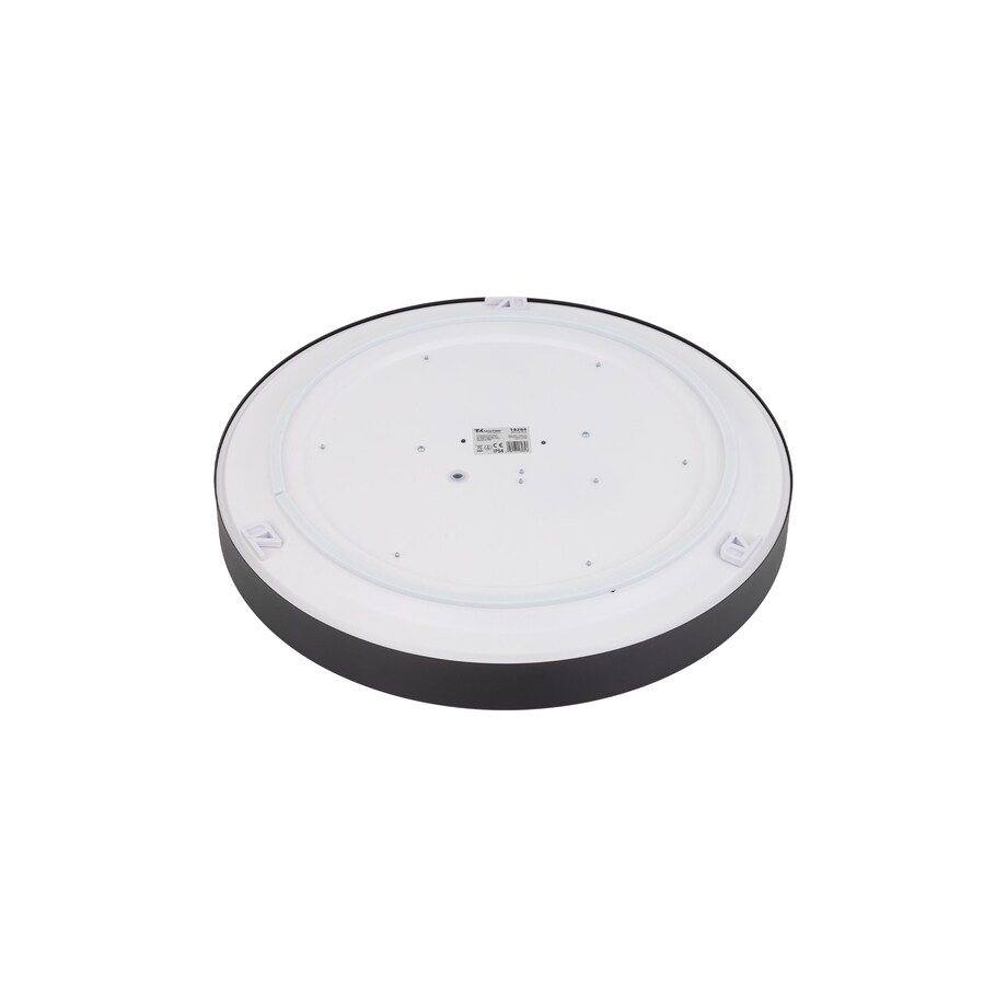 Lampa Sufitowa Łazienkowa Tk Lighting Velis Czarny Plafon Led 30W Ip54 Zmienna Barwa, Ściemniany