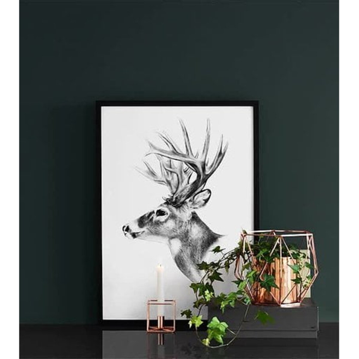 Poster Story, Plakat, Obraz - Renifer w Akwareli, wymiary 50 x 70 cm