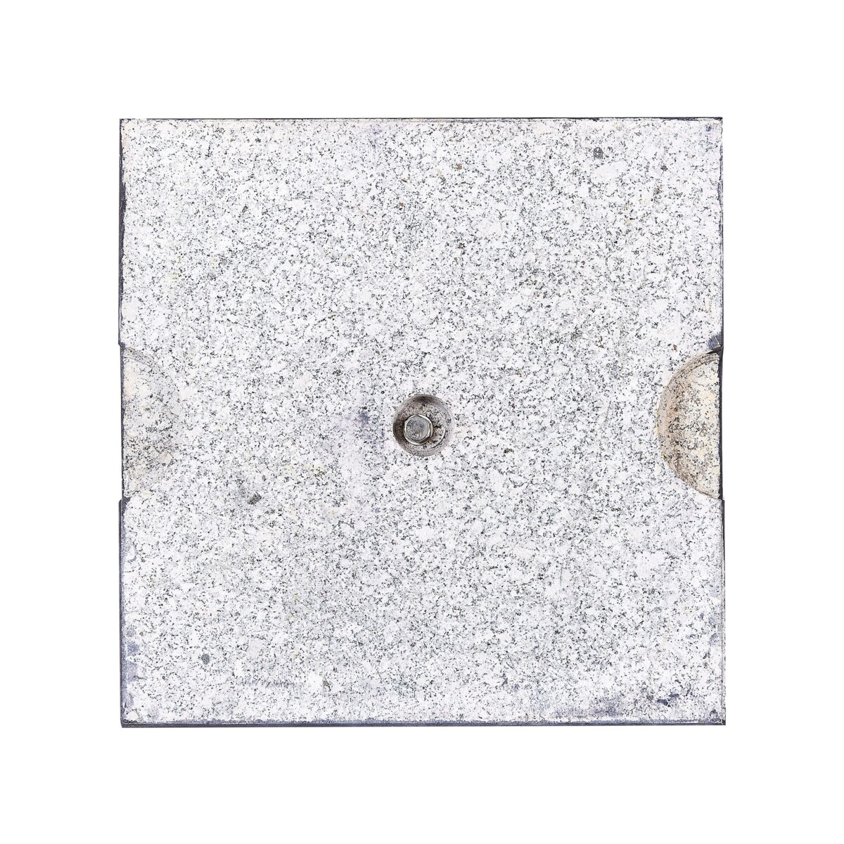 Podstawa pod parasol kwadratowa 45 x 45 cm czarna CEGGIA