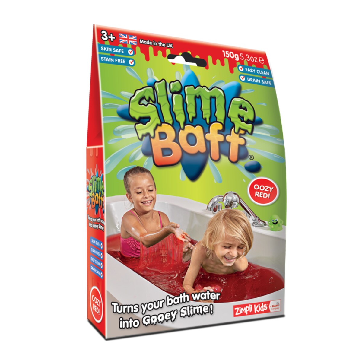 Zestaw do robienia glutów, Slime Baff, czerwony, 3+, Zimpli Kids