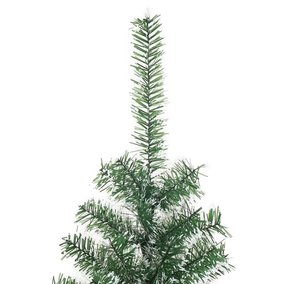vidaXL Sztuczna choinka, ośnieżona, zielona, 150 cm